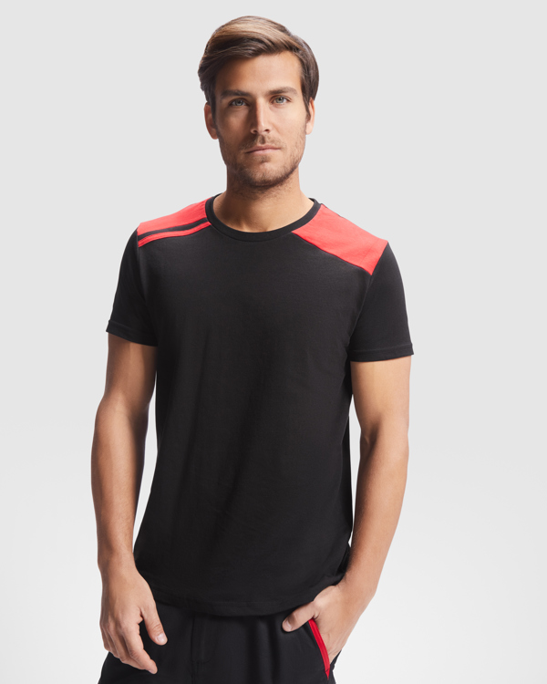 T-shirt Manches Courtes Bicolore - Roly Expedition 8411