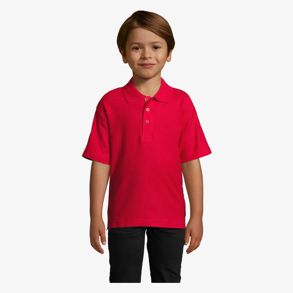 Polo Maille Piquée Enfant