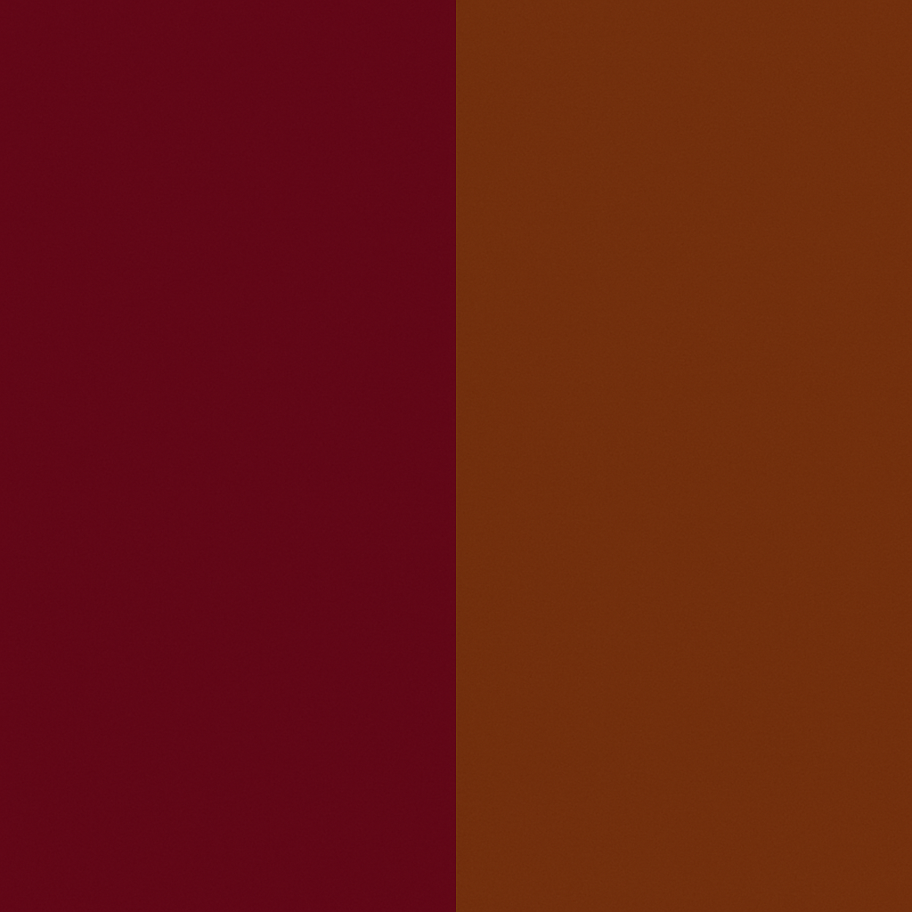 Burgundy / Brown