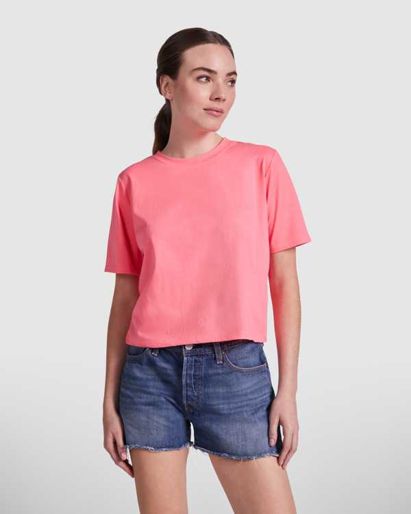 T-Shirt Court Oversize Femme