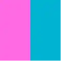 Rose / Bleu Ciel