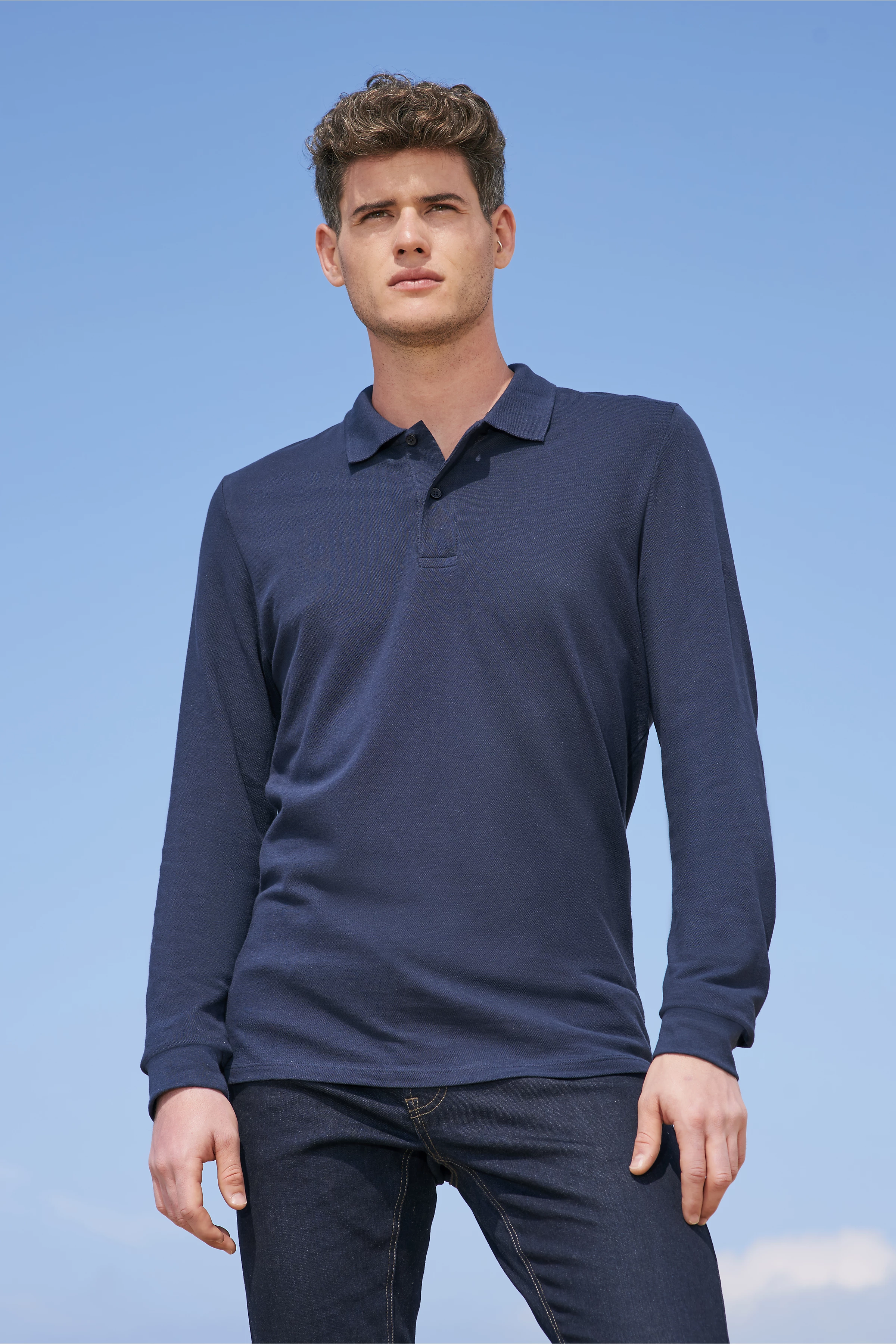 Polo Manches Longues Homme