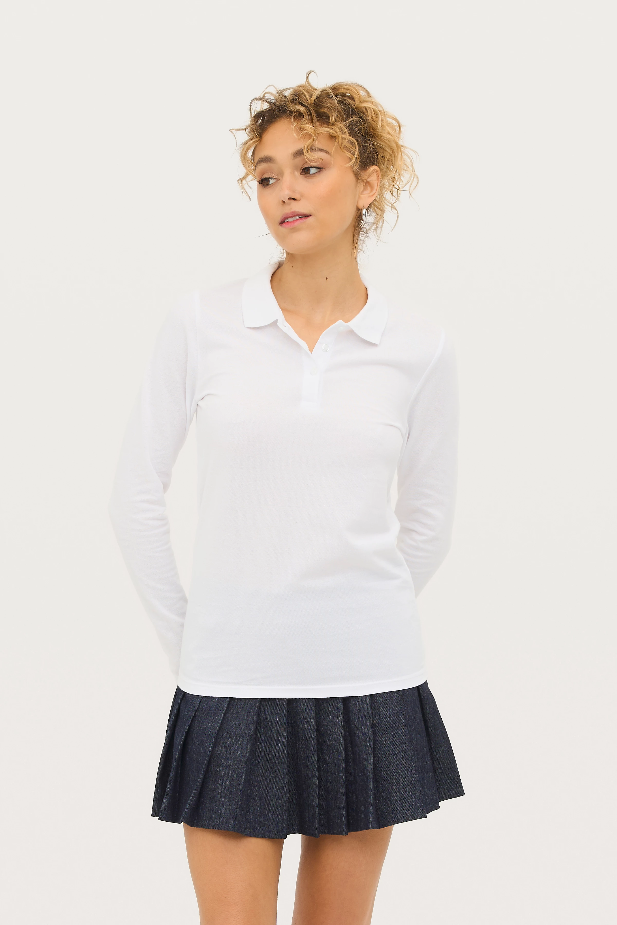 Polo Manches Longues Femme
