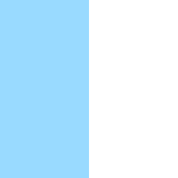 Bleu Ciel / Blanc