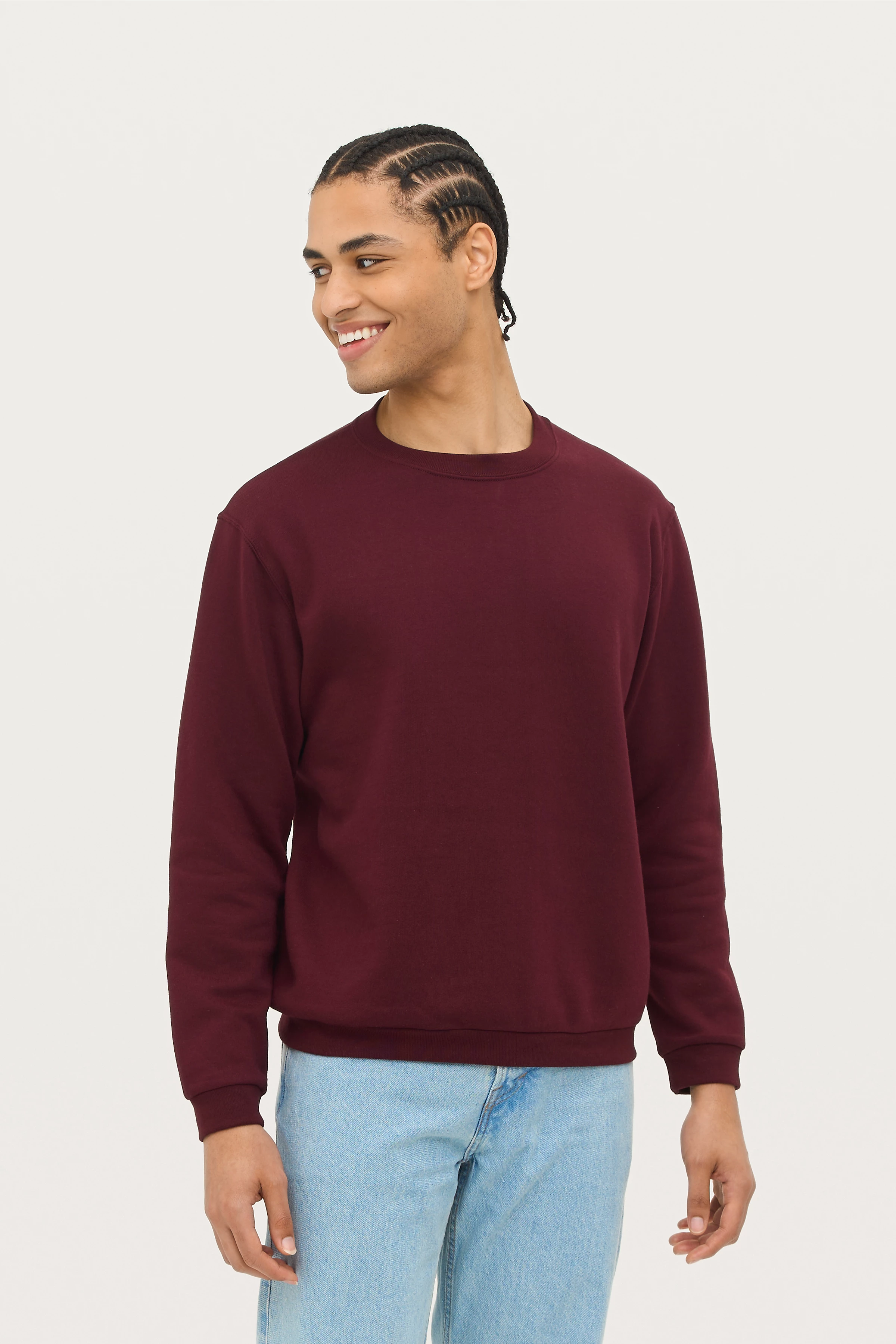 Sweat-Shirt Col Rond Coton Unisexe