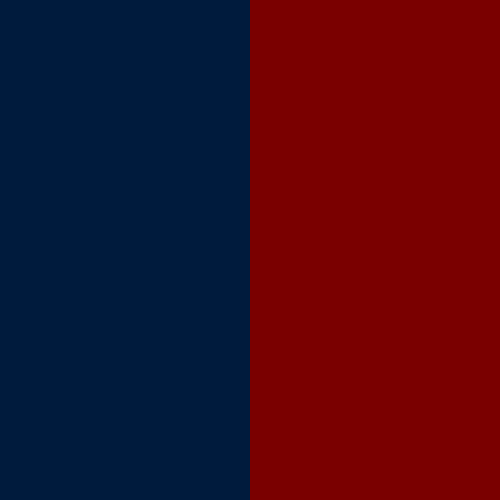 Marine / Burgundy